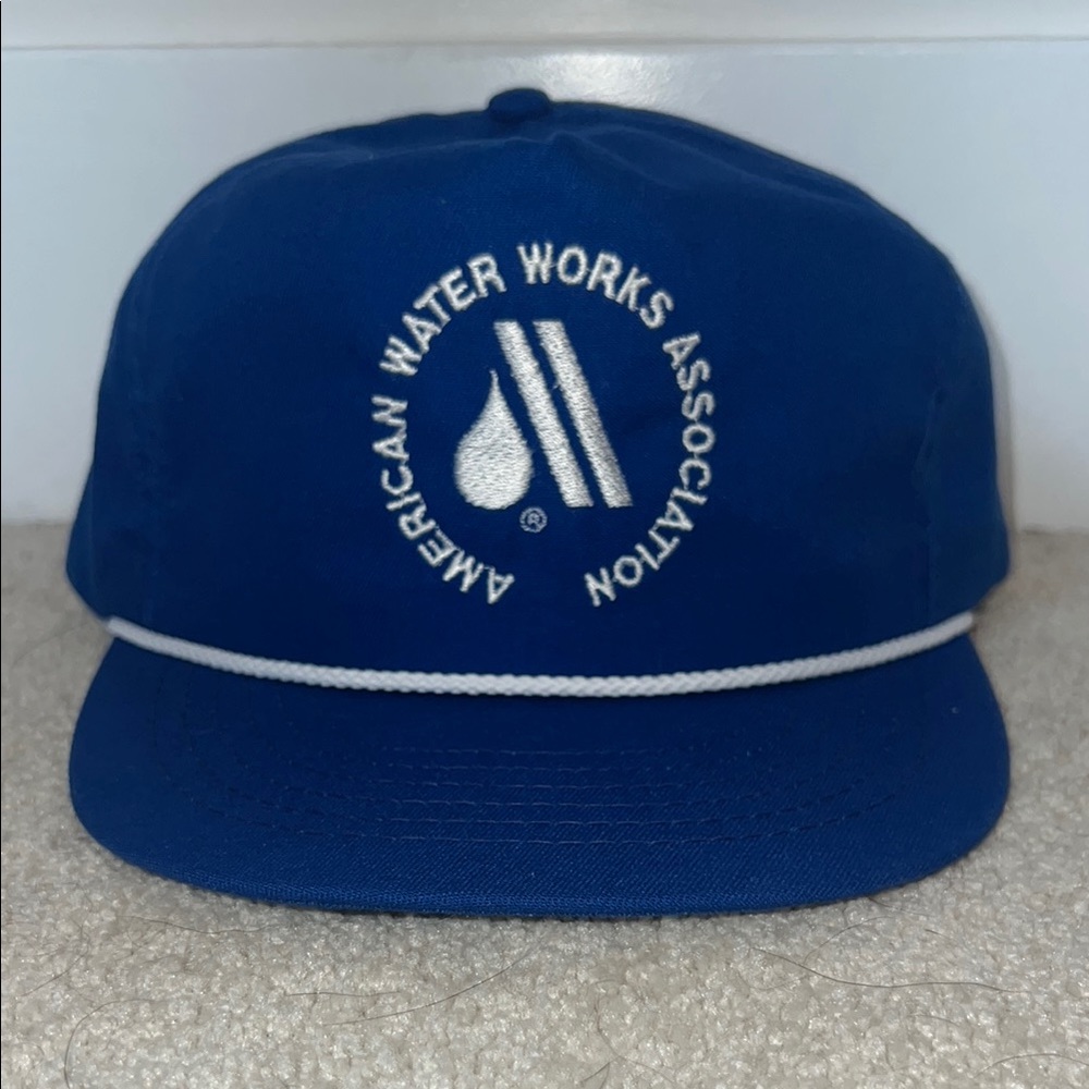 Vintage American Water Works Association Rope Snap Back Hat